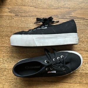 Superga platform shoes